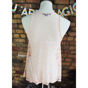 FOREVER 21 Lace Back Tank